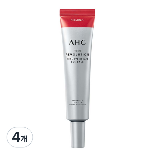 AHC 텐 레볼루션 리얼 아이크림 포 페이스, 35ml, 4개