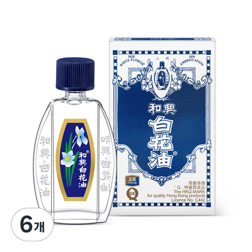 화흥백화유 향오일 5ml, 6개
