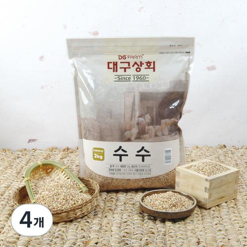대구상회 수수, 4개, 2kg
