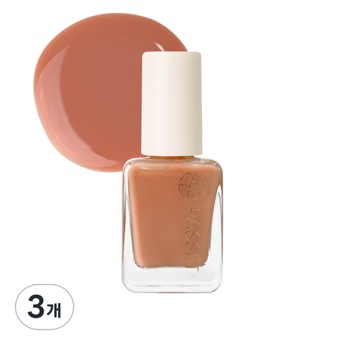 파셋 셀럽 네일컬러 폴리쉬 매니큐어 7ml, 18 밀크카라멜, 3개