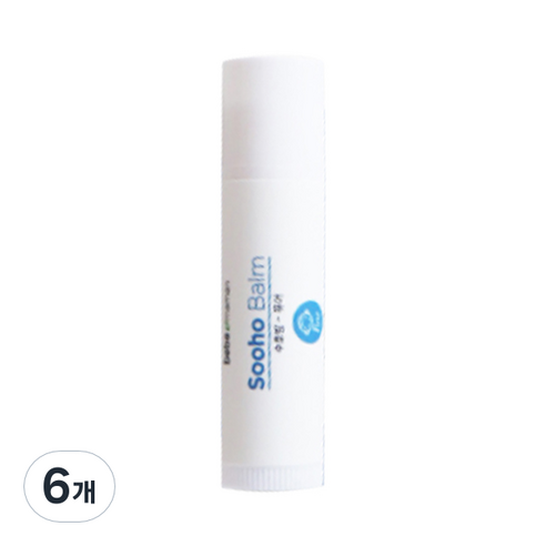 베베마망 수호밤 퓨어 스틱, 5g, 6개