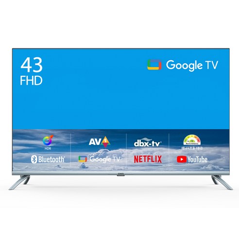  더함 FHD LED 구글 OS TV, 109cm (43인치), 스탠드형, NA431FHD, 고객직접설치