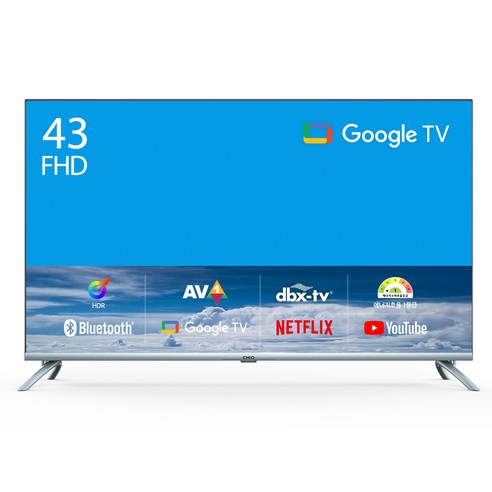 더함 FHD LED 구글 OS 스마트TV, 101cm(40인치), 스탠드형, NA401FHD, 고객직접설치