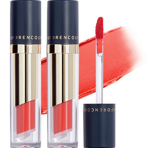 포렌코즈 타투 끌레르 벨벳 틴트 립틴트, 06 미뇽, 4g, 2개