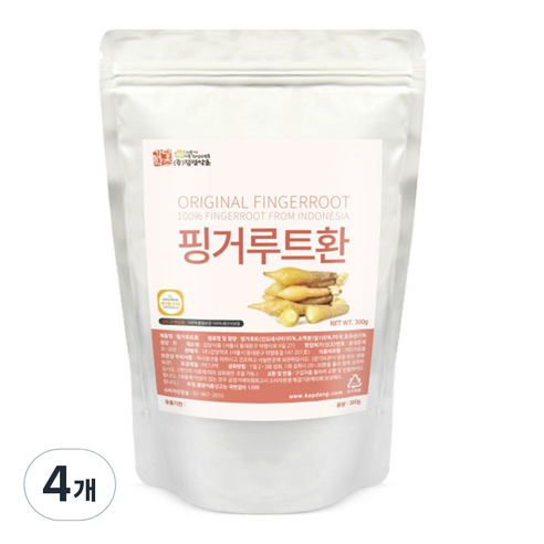 갑당약초 핑거루트환, 4개, 300g