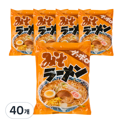 삿포로 라멘 미소 84g, 40개