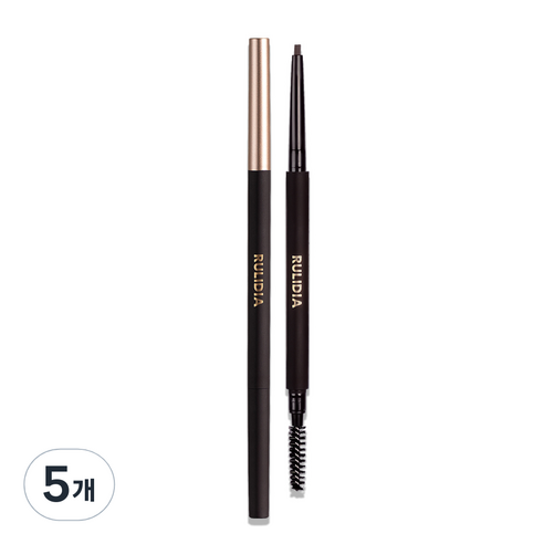 루리디아 이지 디테일 브로우 0.03g, 애쉬 브라운, 5개