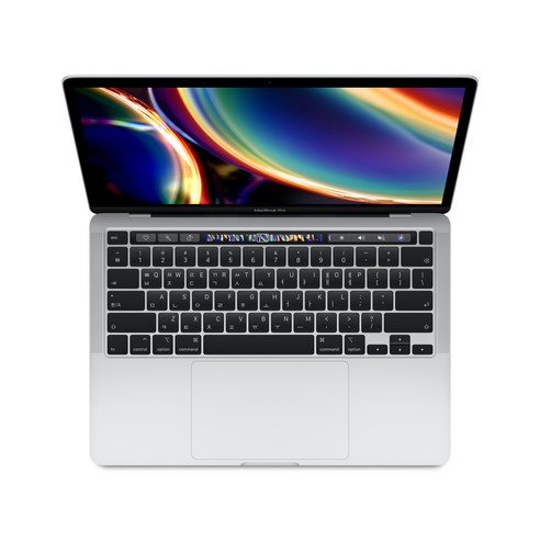 Apple 2020년 맥북 프로 13 터치바 CTO, Silver, i5-1.4GHz quad-core, SSD 256GB, 16GB