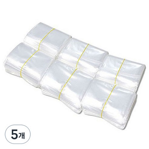 그린비닐 지퍼백, 투명, 3000개