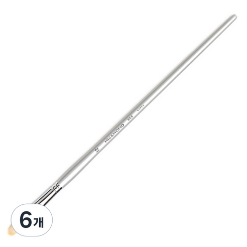 화홍 유화&아크릴용 붓 866, F 12호, 6개