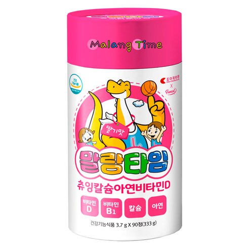 조아제약 퍼니트 아동용 말랑타임 츄잉칼슘아연비타민D 딸기맛 333g, 1개 
어린이 건강식품