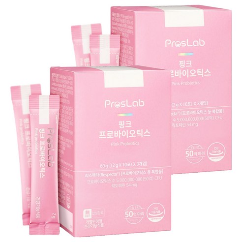 프로스랩 핑크 프로바이오틱스 여성 유산균