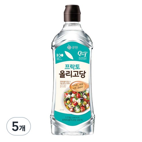 큐원 올리고당, 1.2kg, 5개