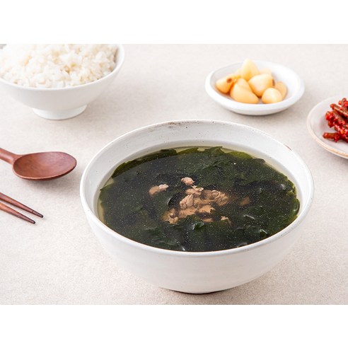마이셰프 한우소고기미역국 밀키트