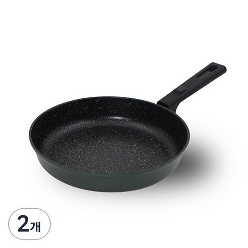 키친아트 쿠킹파파 마블코팅 프라이팬, 28cm, 2개