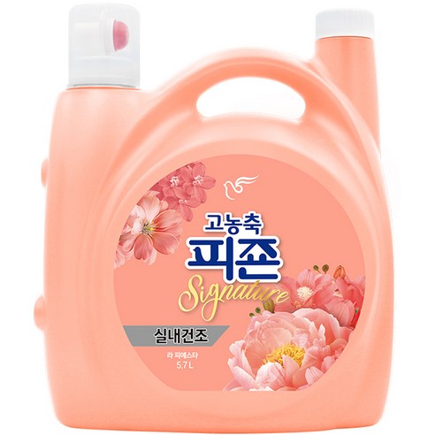 피죤 고농축 시그니처 섬유유연제 라피에스타, 5.7L, 1개