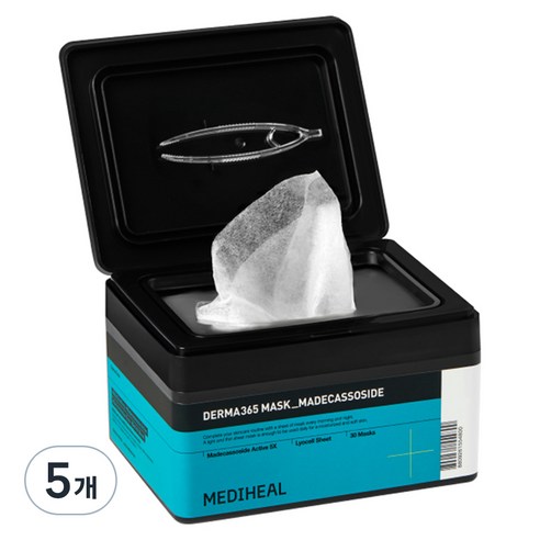 메디힐 더마365 마스크 마데카소사이드, 30개입, 5개