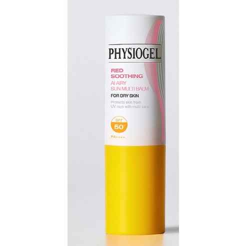 피지오겔 레드 수딩 AI 에어리 썬 멀티밤: 여름철 피부 보호의 필수품