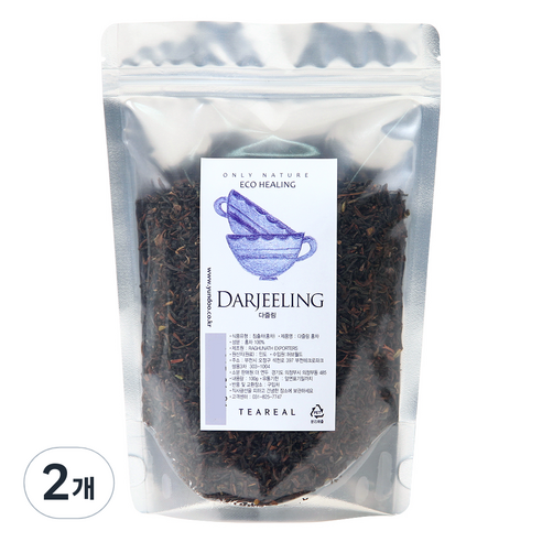 티리얼 다즐링홍차, 100g, 1개입, 2개