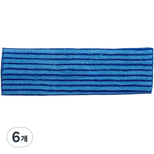 크린메이트 크린밀대 프로 리필 패드 40cm, 6개