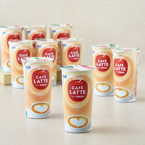마이카페라떼 마일드, 220ml, 10개
