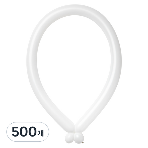 조이벌룬 260 풍선, 화이트, 500개