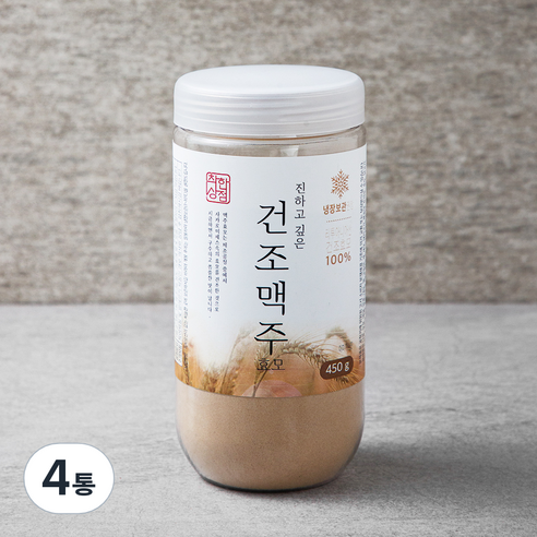 Dalda 건조 맥주효모, 450g, 4통