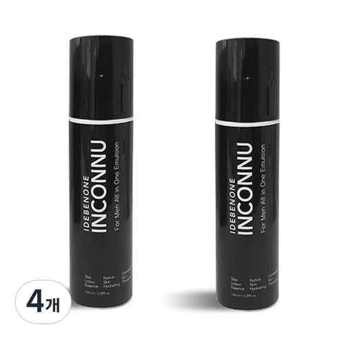 인칸누 이데베논 포맨 주름개선 미백 2중 기능성 올인원 에멀젼, 150ml, 4개