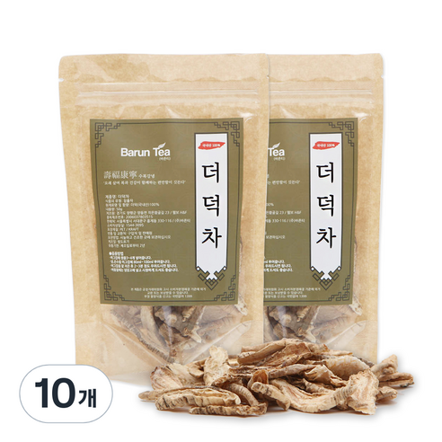 바른티 더덕차, 50g, 1개입, 10개