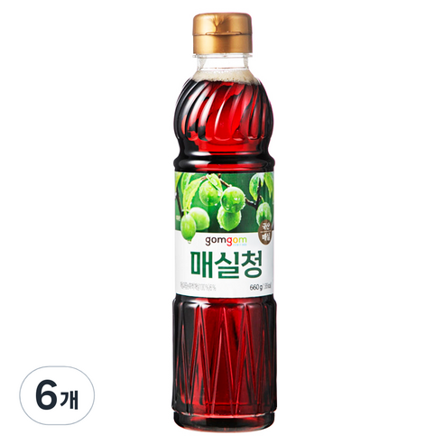 곰곰 매실청, 660g, 6개