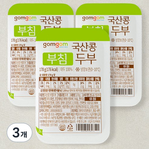 곰곰 국산콩 부침두부