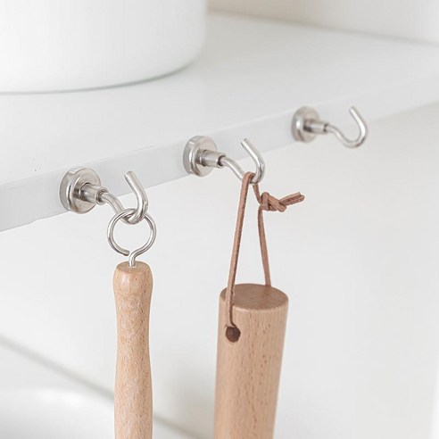 리빙홈디테일 초강력 고리자석: 가정 및 사무실 정리 필수품