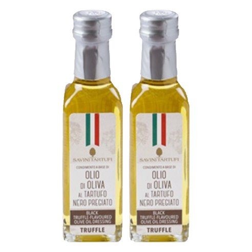 사비니타르투피 블랙 트러플 올리브오일, 100ml, 2개