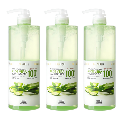 라라폴리 알로에베라 100 수딩젤, 1L, 3개