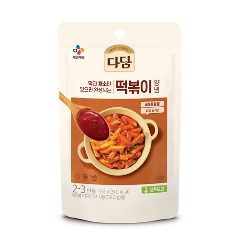 백설 떡볶이양념 파우치, 150g, 1개