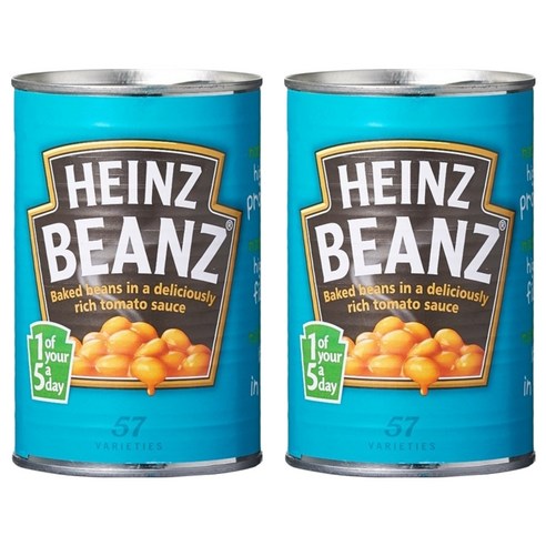 하인즈 베이크드 빈즈 토마토 소스, 415g, 2개