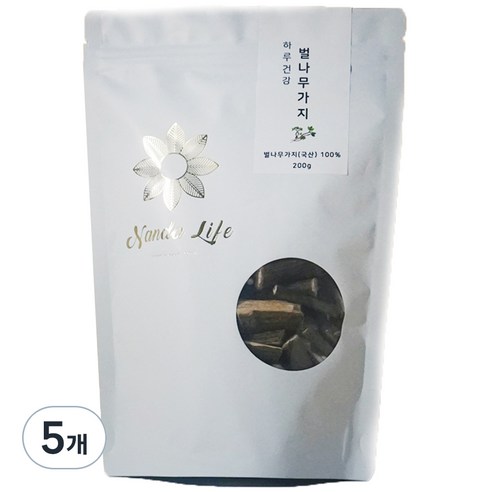 난다라이프 벌나무가지 산청목, 200g, 5개