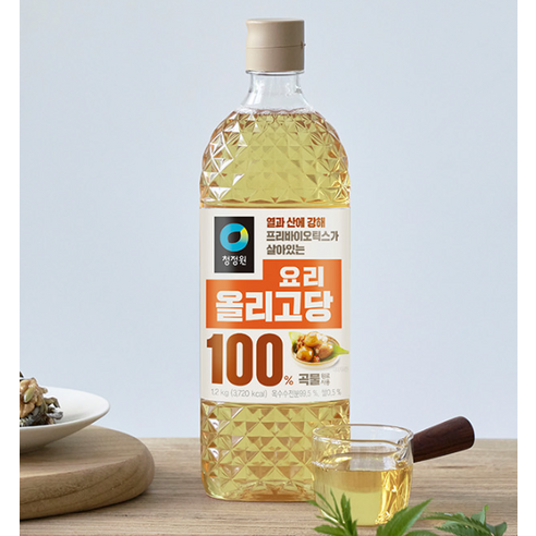 달콤함과 건강을 동시에, 청정원 요리 올리고당으로 맛있는 변화를 경험하세요.