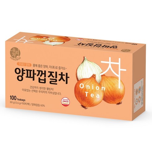 우리차 송원식품 양파껍질차, 600mg, 100개입, 1개