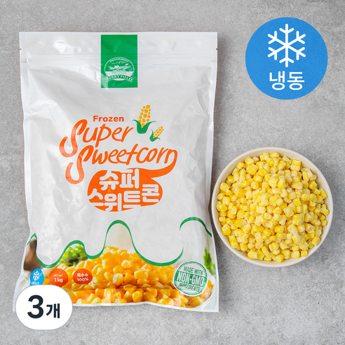 슈퍼스위트콘 (냉동), 1kg, 1개, 3개