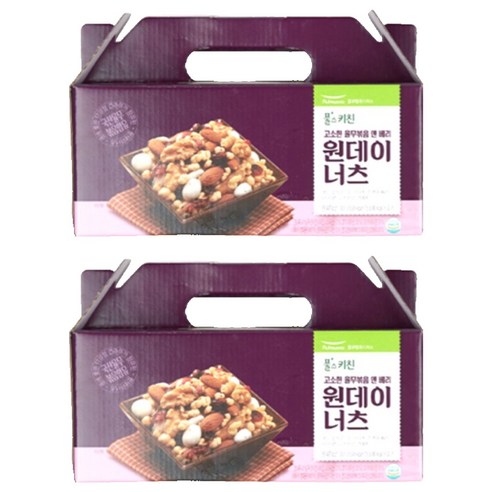 풀스키친 고소한 율무볶음 앤 베리 원데이너츠, 2개