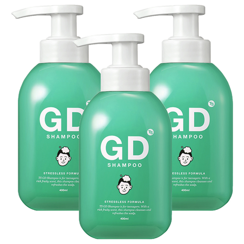TS 지디 기능성샴푸 프루티향, 400ml, 3개