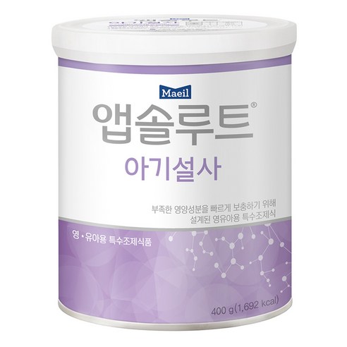 앱솔루트 아기설사 분유, 1개, 300g
