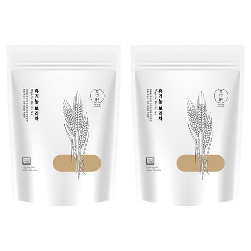 다정헌 유기농 보리차 50p, 1.5g, 50개입, 2개