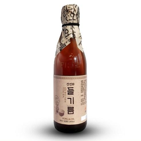 시장쏙 전연화 들기름, 350ml, 1개
