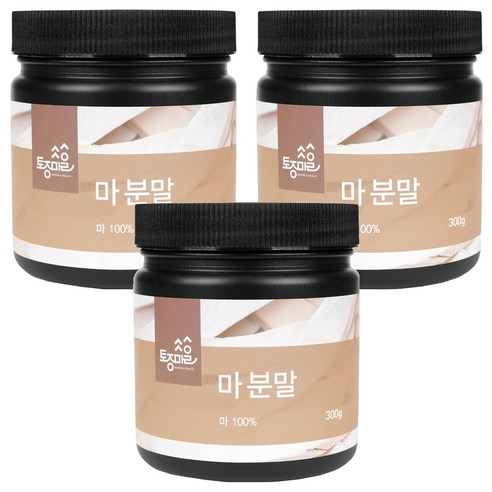 토종마을 마 분말, 3개, 300g