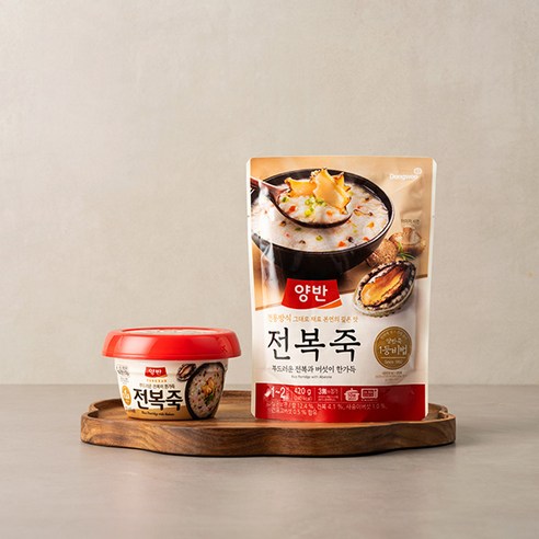 깊은 바다의 풍요로움, 양반 전복죽으로 따뜻한 위로를.