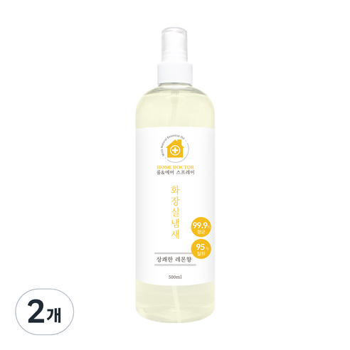 홈닥터 룸 & 에어 스프레이 화장실냄새, 2개, 500ml
