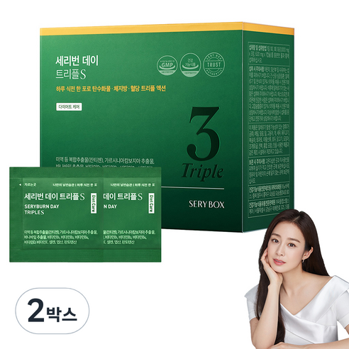 세리박스 세리번 데이 트리플S, 101.36g, 2박스