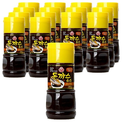 오뚜기 돈까스소스 S, 290g, 15개